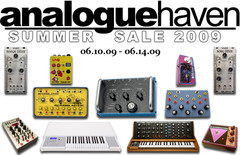 Analogue Haven Summer Sale 2009