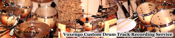 Voxengo Custom Drum Track Recording Service