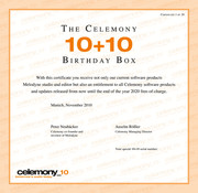 Celemony 10+10 Birthday Box