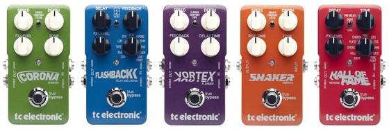 TC Electronic TonePrint guitar pedals