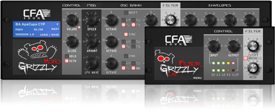 CFA-Sound MonoGrizzly and FilterGrizzly LITE