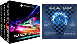 Producer Loops Dance Glitch Bundle / Zebra 2.5 Rate Of Motion