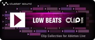 Cluster Sound Low Beats Clipbox