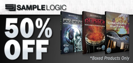 Sample Logic 50% off at Time+Space