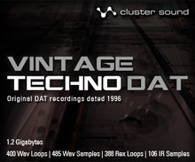 Cluster Sound Vintage Techno DAT