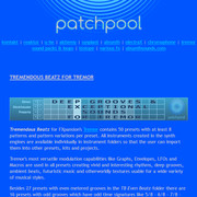 Patchpool Tremor sounds