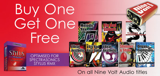 Nine Volt Audio Buy 1 Get 1 Free