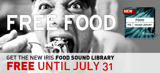 iZotope Food sound library