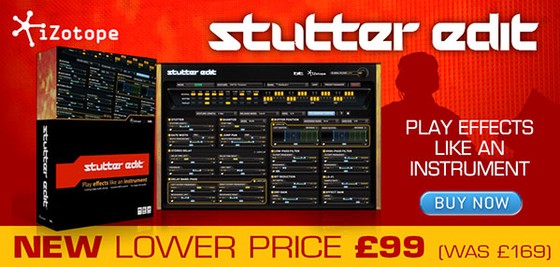 iZotope Stutter Edit promotion at Time+Space