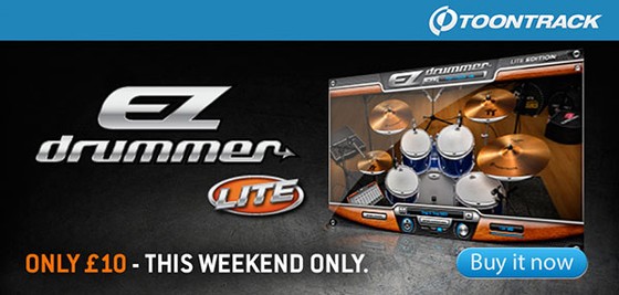 Time+Space Toontrack EZdrummer Lite No-Brainer