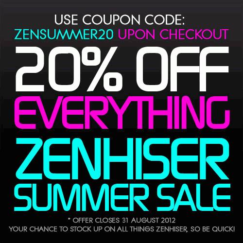 Zenhiser August Summer Sale