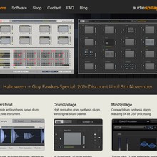 AudioSpillage Halloween + Guy Fawkes Sale