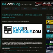 Win Massive & Maschine prizes at Loopmasters