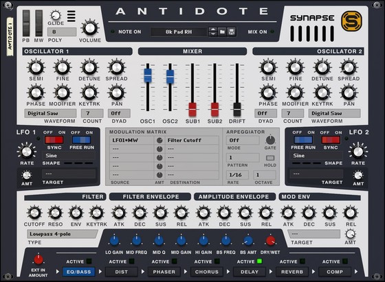 Synapse Audio Antidote