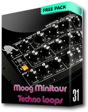 Moog Minitaur Techno Loops