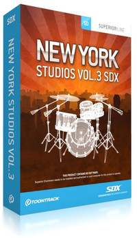 Toontrack New York Studios Vol 3 SDX