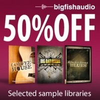 Big Fish Audio Sale at Time+Space