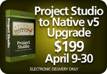 McDSP Project Studio Native 5 Upgrade