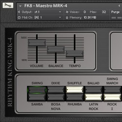 Forgotten Keys Maestro Rhythm King MRK-4