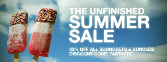 The Unfinished Fab Summer Sale