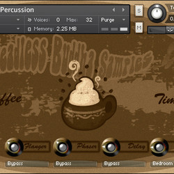 Coffee Cups Percussion for Kontakt