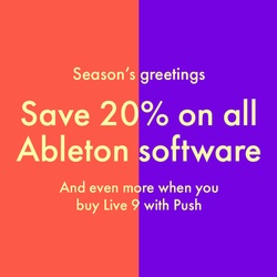Ableton 20% off