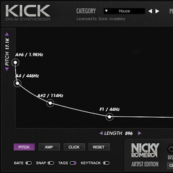Sonic Academy Kick Nicky Romero Artist Edition