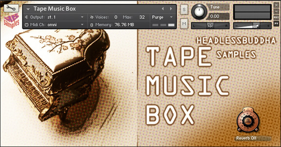 HeadlessBuddha Samples Tape Music Box