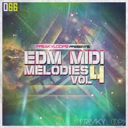 Freaky Loops EDM MIDI Melodies Vol 4