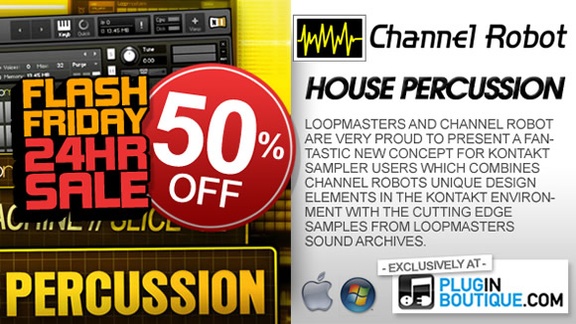 Channel Robot House Percussion 50% off