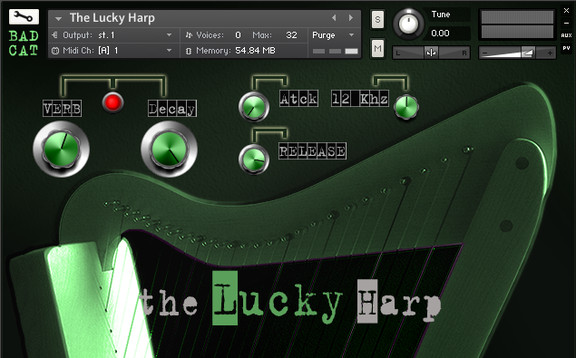 Bad Cat Samples The Lucky Harp