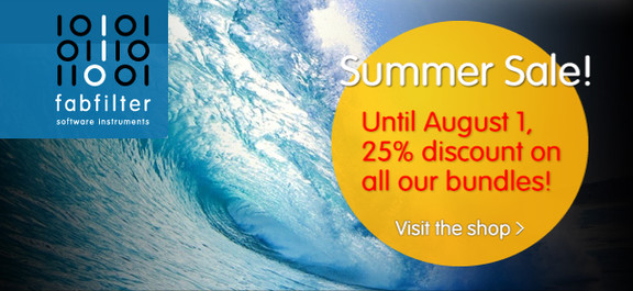 FabFilter Summer Sale