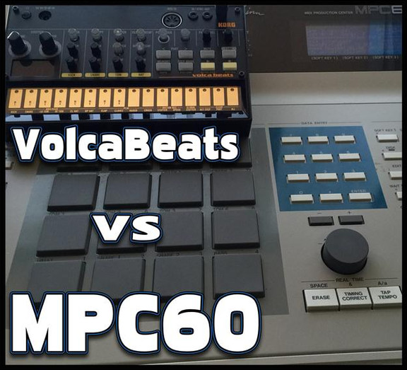 Goldbaby MPC60 vs VolcaBeats