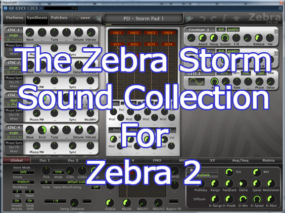 Wags RFM Zebra Storm Sound Collection