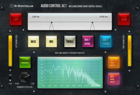 G-Sonique Audio Control AC1