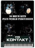AudioWarrior 30 Drum Kits Plus 12 World Percussion