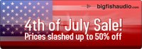 Big Fish Audio 4th of July Sale