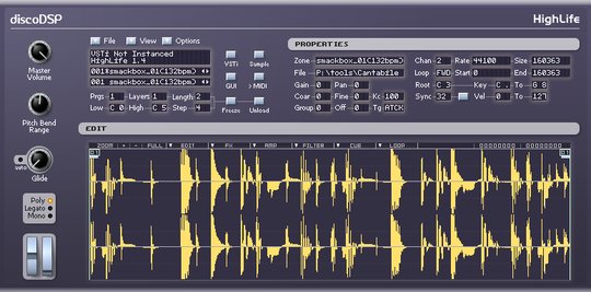 discoDSP HighLife v1.4 (new GUI)