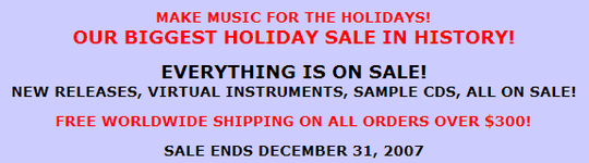 EastWest Holiday Sale