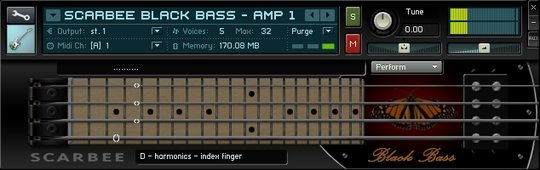 Scarbee Black Bass Amped 1