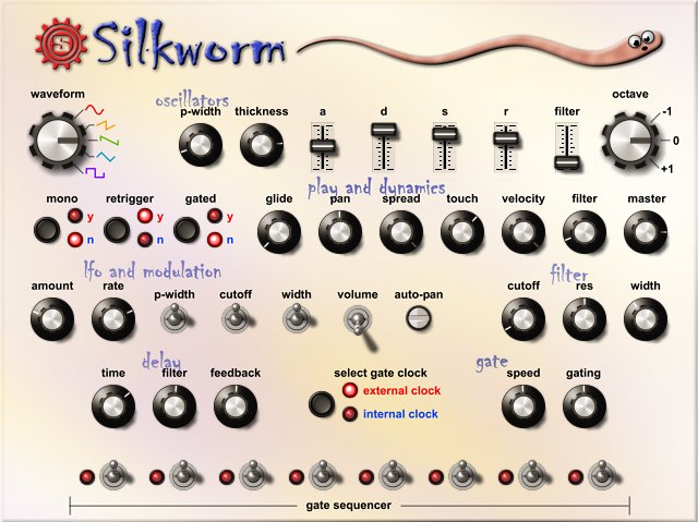 Simple-Media Silkworm