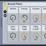 Soniccouture Bowed Piano in Ableton Live