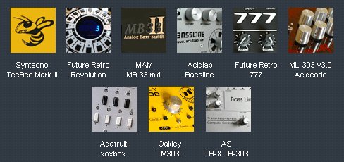 Acid Voice TB-303 Clones