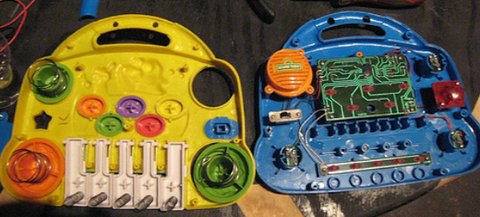 Circuit Bent toy by momo the monster