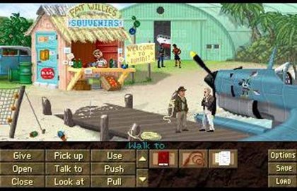 Screenshot of Indiana Jones and the Fountain of Youth