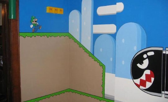 Super Mario World room