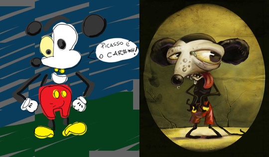 mickey feio