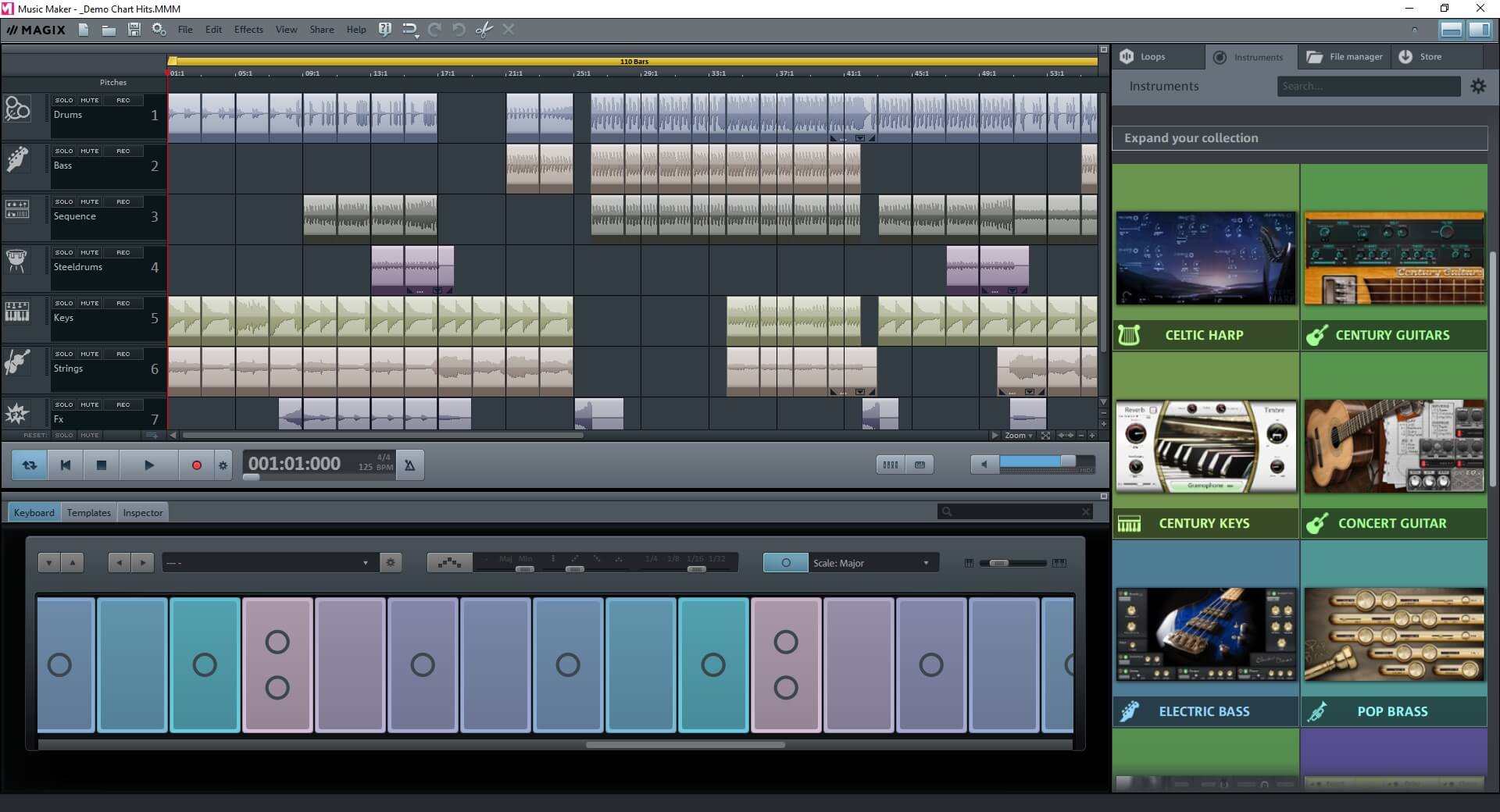 magix music maker online