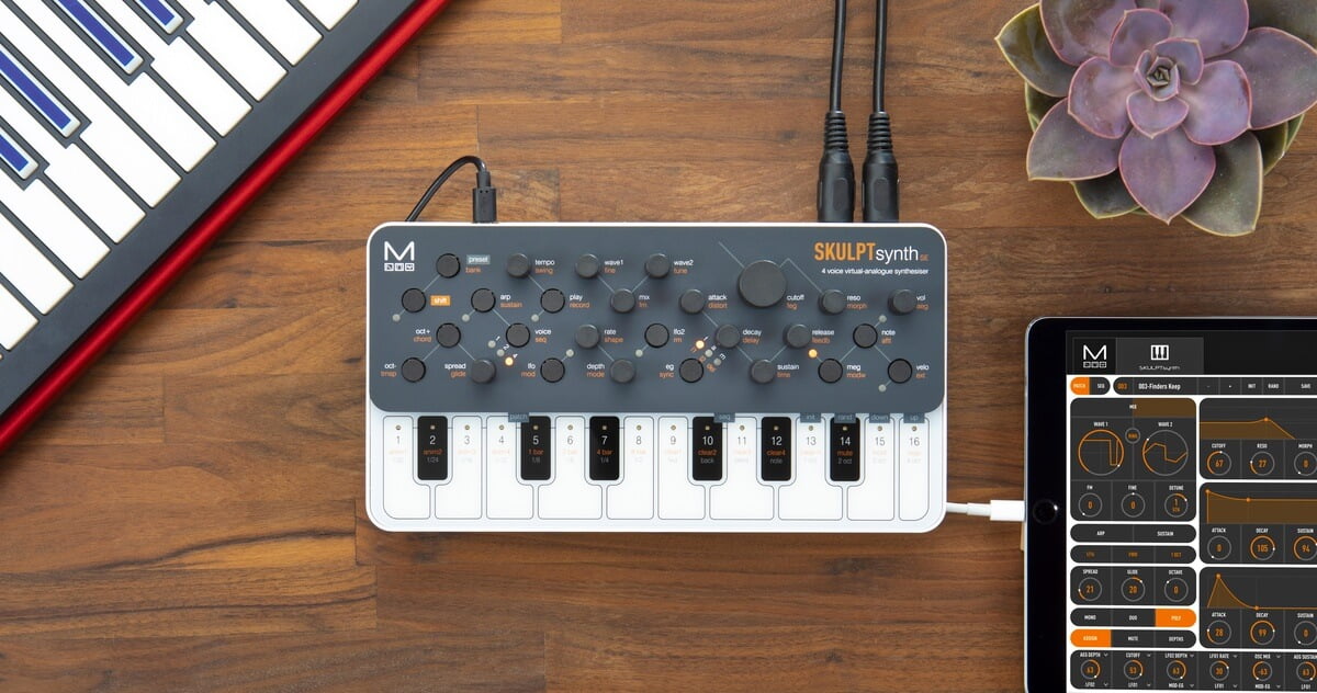 Skulptsynth Se Voice Portable Virtual Analog Synthesizer With Mpe Support