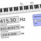 reFUSE Software Note2Frequency